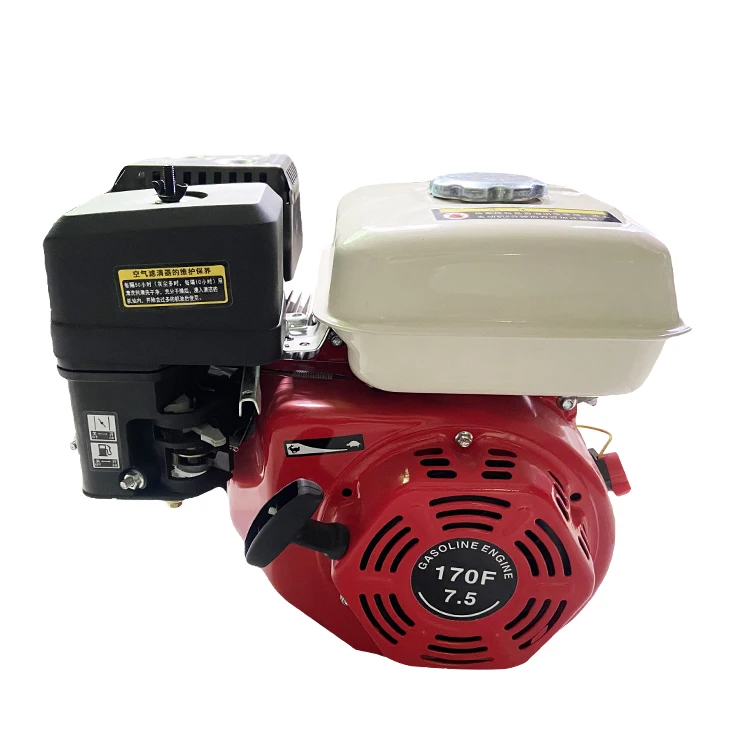 Small 6.5hp gasoline engine 1 cylinder  4 stroke gasoline engine with reducer 6.5 hp machinery engine