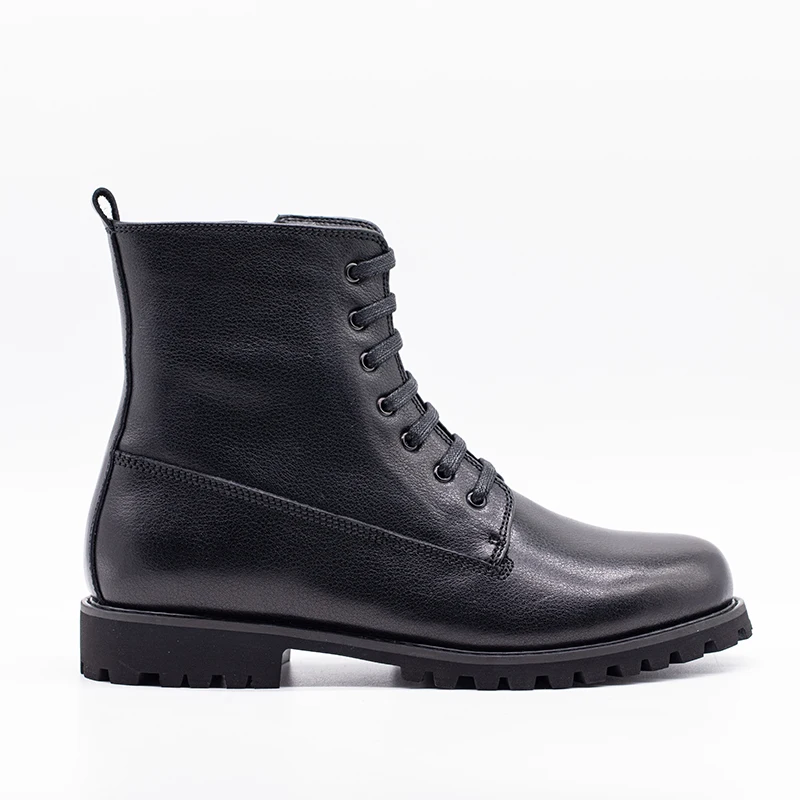 Boys shoes for winter ankle shoes genuine leather shoes boots