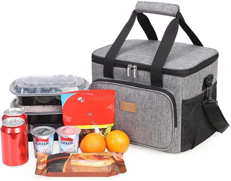 New Fashion 15L Outdoor Insulated Cooling Tote Lunch Food Delivery Bag Large Cooler Bag Lunch box