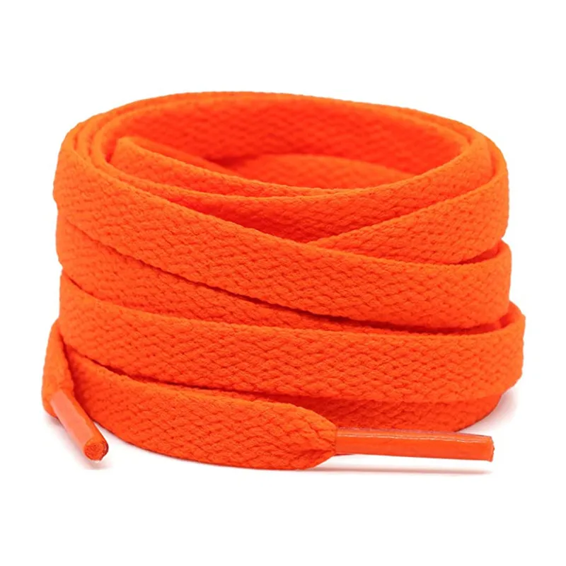 Yrunfeety Customize Shoe Lace 8-10MM Wide Long Shoe Laces 60-200CM Colorful Basketball Shoelaces 35 Colors