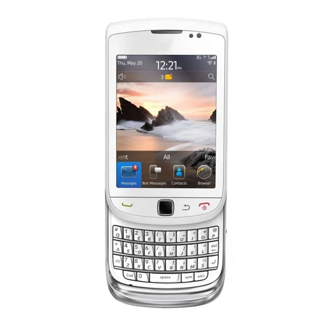 Free Shipping Cheap 3G Slider QWERTY Mobile Phone 9800 For Blackberry Original Simple Best Buy Mobile Cell phone By Postnl