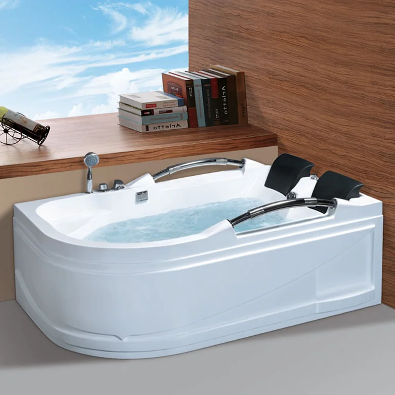 Round Whirlpool Bathtub Freestanding Luxury Outdoor Massager Bath B&B Independent Small Bathtub