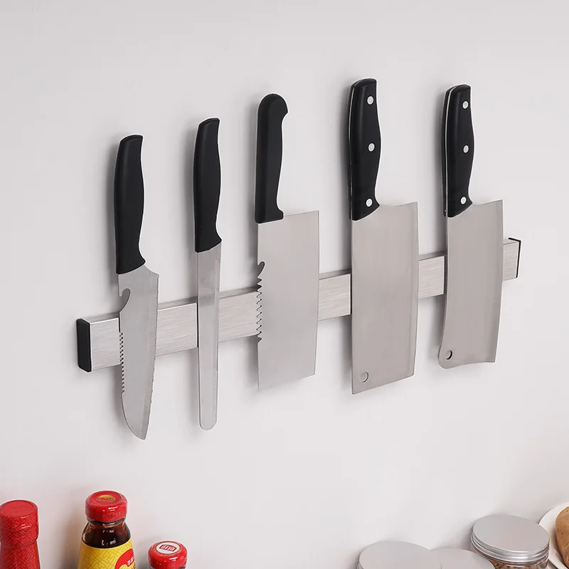 Practical tool storage space saves tool storage rack wall-mounted magnetic tool rack length 50cm