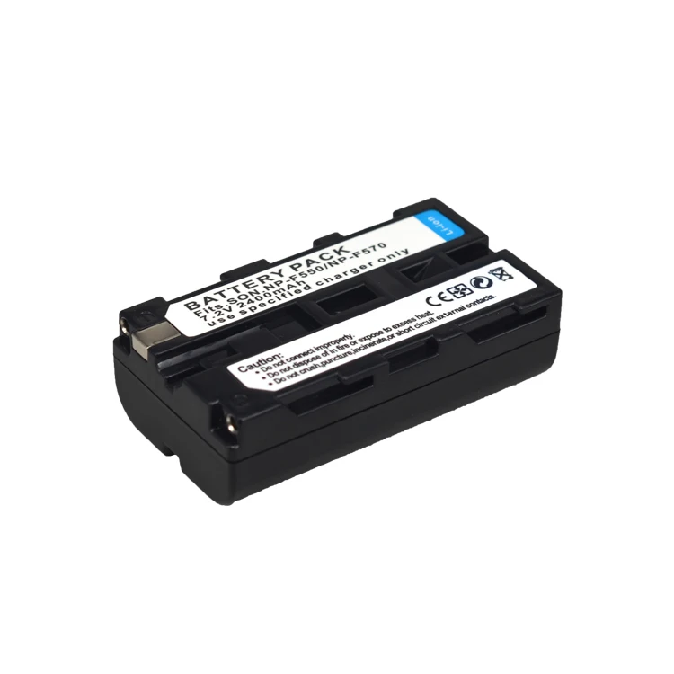  Замена 7 2 V 2400mAh литий-ионная аккумуляторная батарея для цифровых фотоаппаратов np-f570
