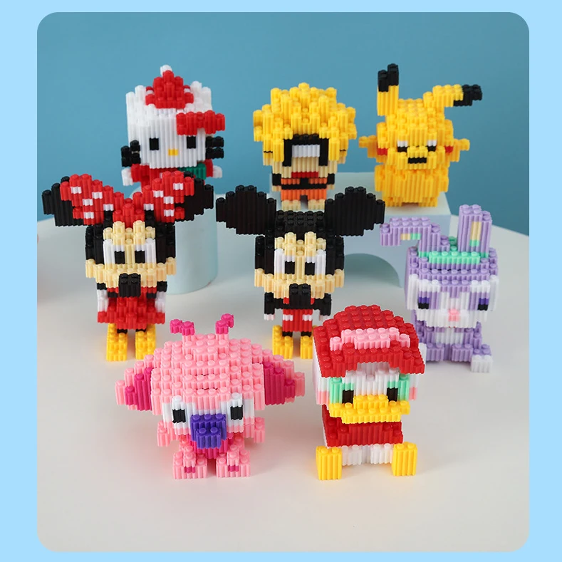 New arrival children's educational toys plastic blocks molding building blocks plastic diamond 3D blocks