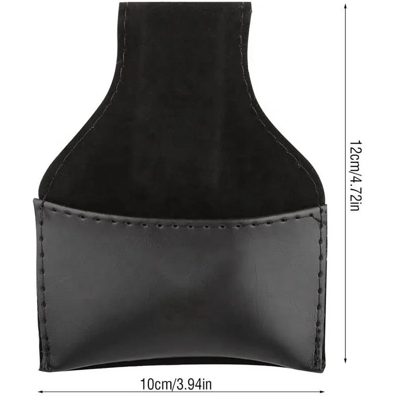 Professional Pool Gym Chalk Pouch Pu Leather Cue Chalk Holder Pouch Bag For Billiards