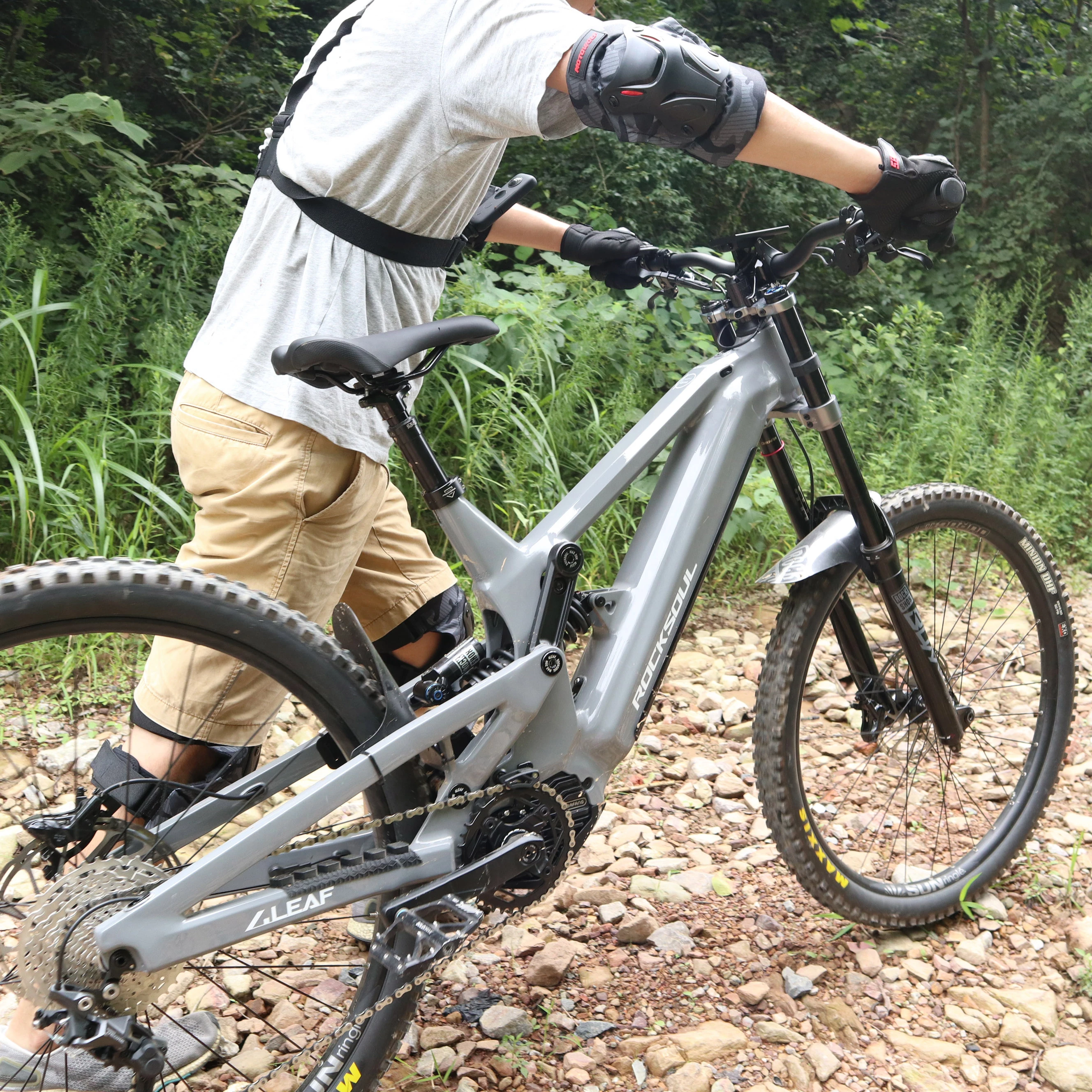 4-листовой скоростной электровелосипед 29 дюймов с Rockshox бокссером Fox шоки Bafang M560/M600/M510 Электрический велосипед для MTB