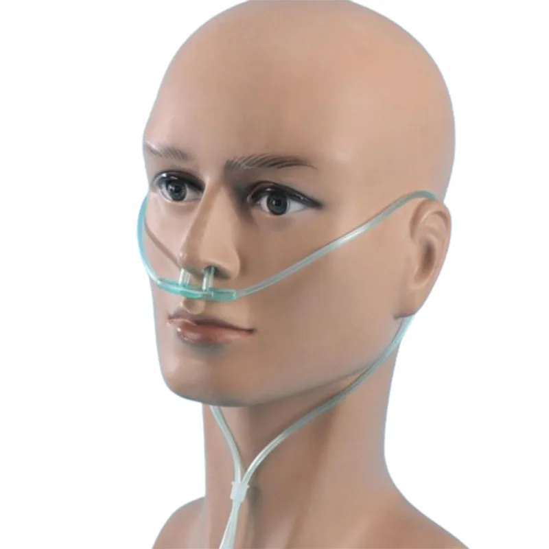 Reusable Medical Hydrogen Oxygen Tube Oxygen Nasal Cannula Tube O2 H2 Breathing Silicone Nasal Oxygen Tube Without Water Trap