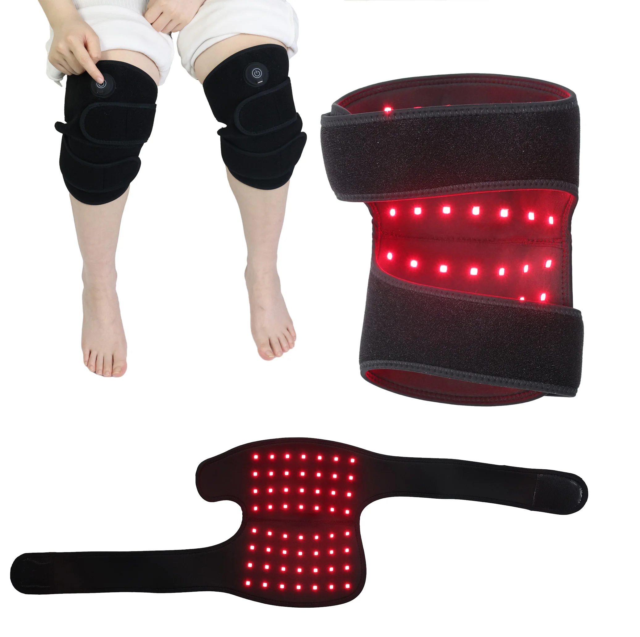 New  Big LCD Touchable Vibration Air Compression Leg Knee Pain Relief Products Massager Machine For Arthritis And Circulation