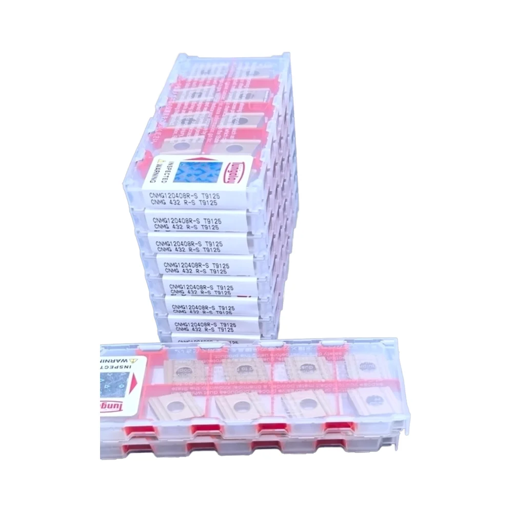 Полный ассортимент карбидных вставок Tungaloy CNMG120404R-S CNMG120408R-S CNMG120408L-S режущего инструмента T9125 оригинальная Лучшая цена