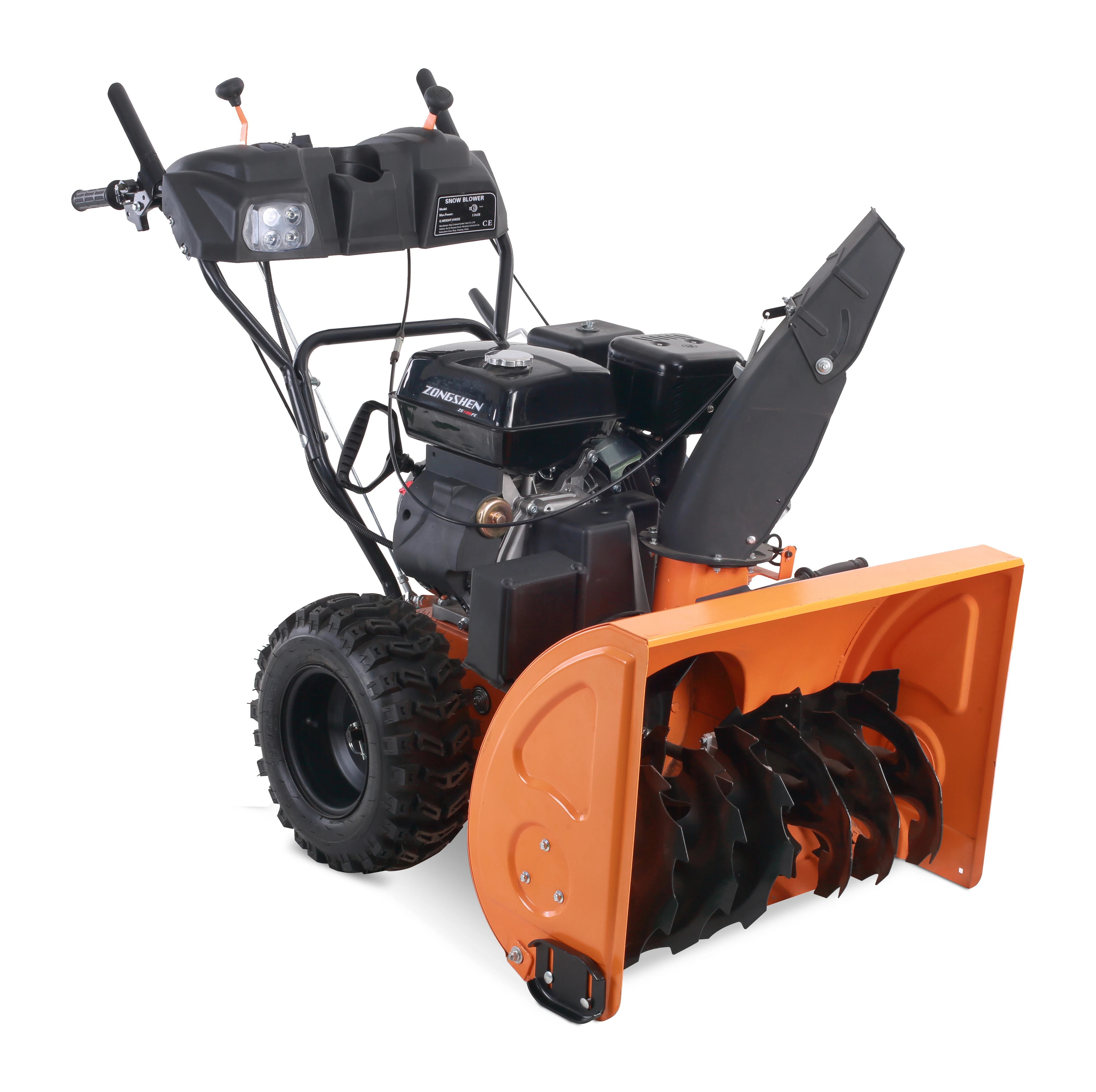 Best seller snowblower/snow blower/snowthrower with 15HP snow engine,LED light,1M working width