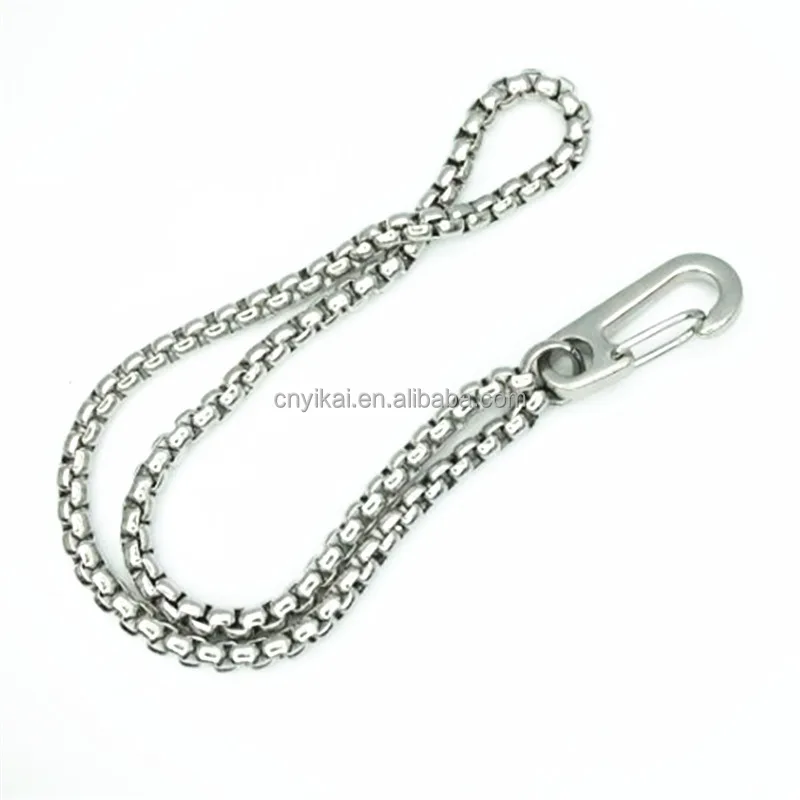 Hot Sale Stainless Steel Hook and Chain Fits All Backpacks or Rockpunk Hook Pants Waist