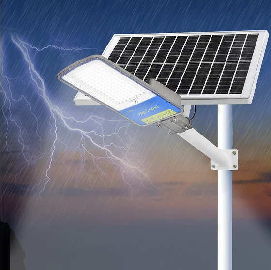 Solar Street Light Die Cast Aluminum Housing Smart DC Voltage Outdoor Lighting Price 100W 200W 300W LED Streetlights