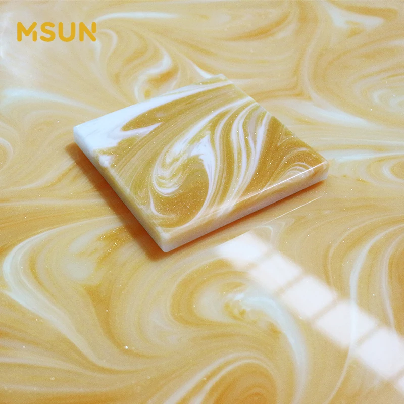 Wholesale Translucent Solid Surface Material Faux Translucent Alabaster Stone Sheet For Wall