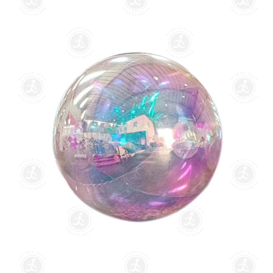 2023 New Inflatable Chrome Ball inflatable metallic balls Inflatable Sliver Spheres Mirror Ball