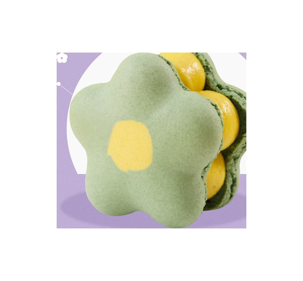 
Delicious afteroon tea sakura cake decoration wholesale macarons 