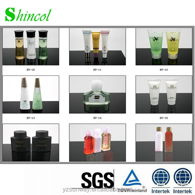 Good selling  Frascos Para Shampoo De Hoteles Small Size Hotel Shampoo and Shower Gel in Tube
