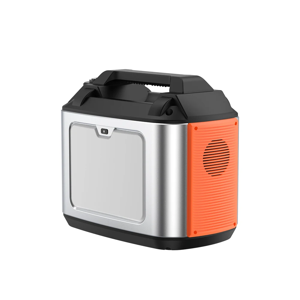 T500 Digital Portable Power Station 500W Solar Generator with Flashlight for Camping Pure Sine Wave Inverter Type