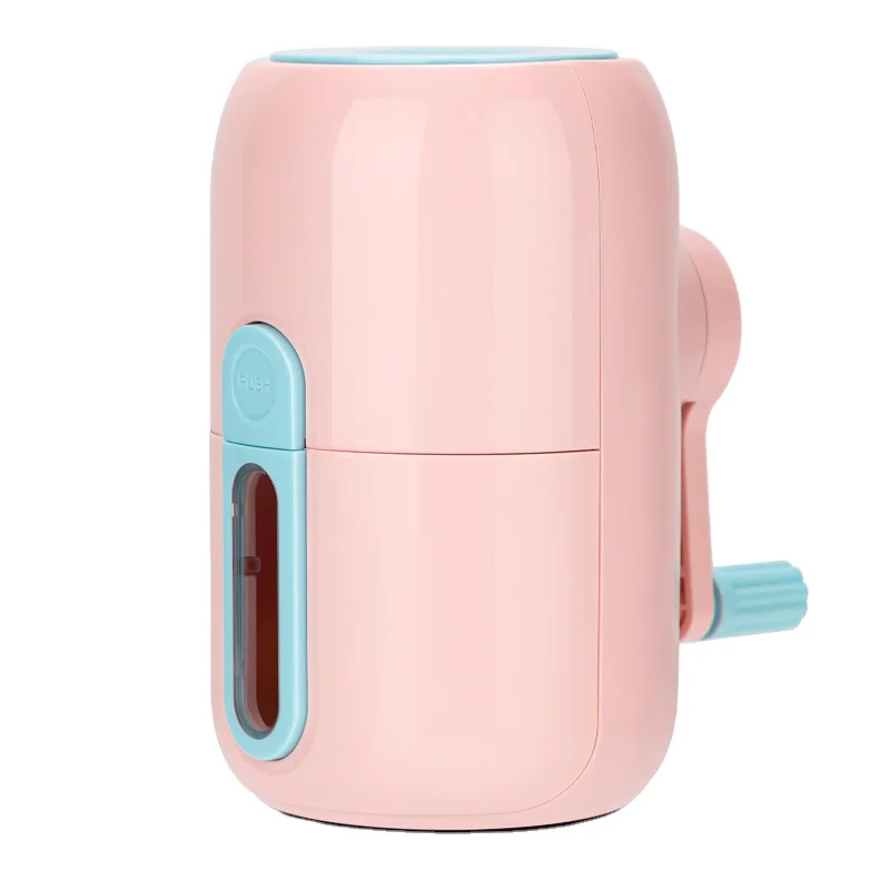 Deli VB102 розовая Автоматическая точилка для карандашей детей вертикальная 60 шт. в картонной коробке