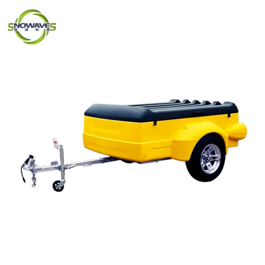2024 Pop up tent Travel Trailer Camper Pull Behind Motorcycle Trailers off road camping trailer with bicycle carrier