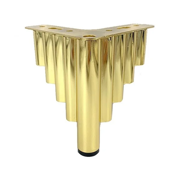 Modern Sofa Legs Gold Metal Decorative Metal Furniture Legs Sofa Foot