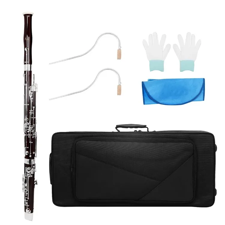 SLADE C key bassoon maple body bassoon set with box professional woodwind instrument suitable for performance exam