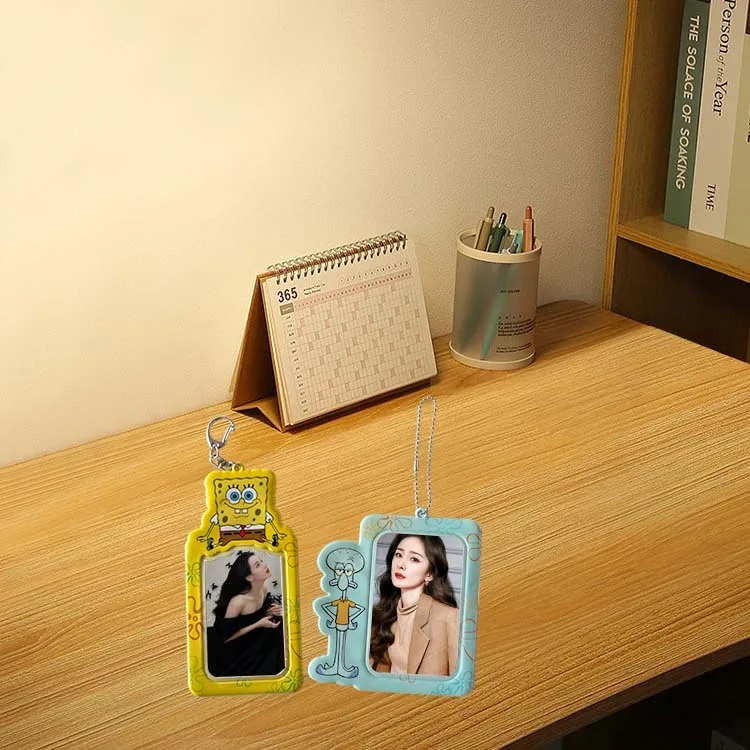 Factory Price Custom Design Cute Style Clear PVC Card Cover Case Kpop Stars Photo Collect Card Holder Lanyard Photocard Holder