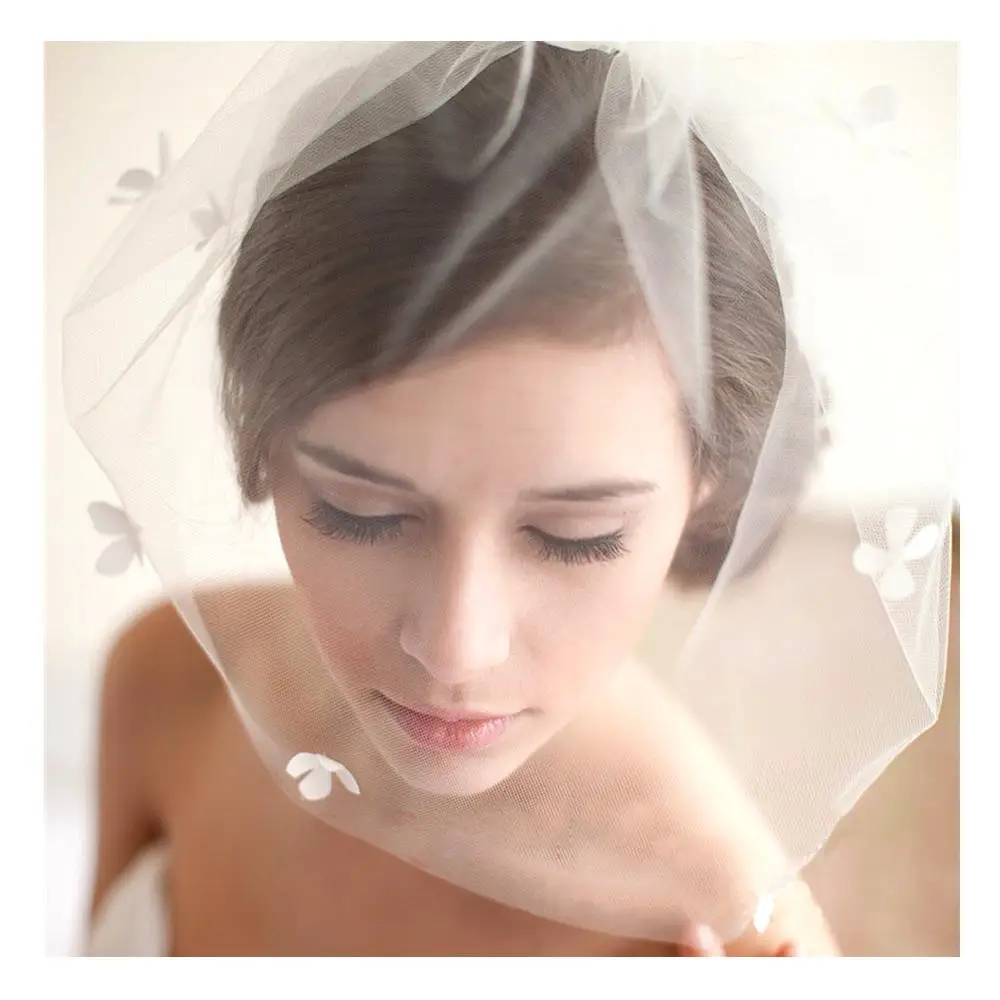 Wholesale bridal Accessories Bridal Wedding Birdcage Face Veil Fascinator Crystal Lady Headpiece