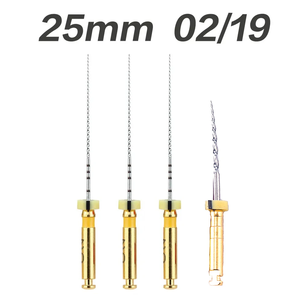 Dental Endodontic Rotary Files X- Path High Quality NiTi Endo Cleaning Files for Curved Canals 6Pcs/Pack