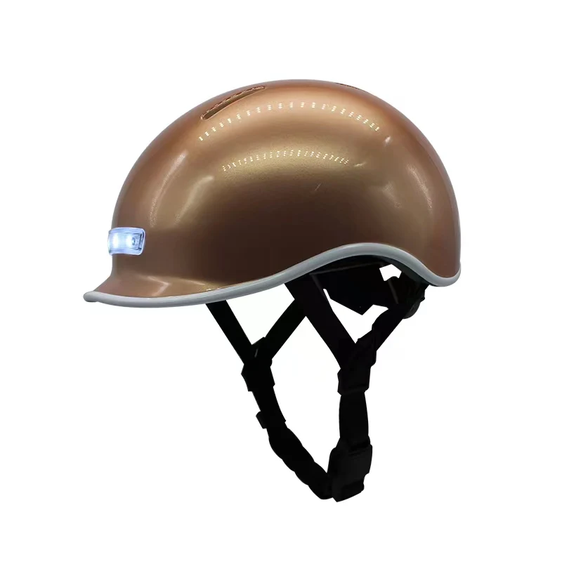 New Model Helmet Skateboard Helmet Cycling Helmet Roller Skating Sports Safety Hat with Front and Rear Light CE CPSC