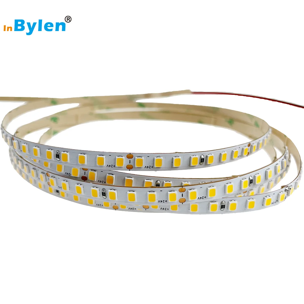 Hot-Item High Efficacy LED strip 6mm 2835 160LM/W 960LM/M DC24V 6W 50mm Cutting 160LEDs IP65 IP67 RA80 RA90 LED strip light