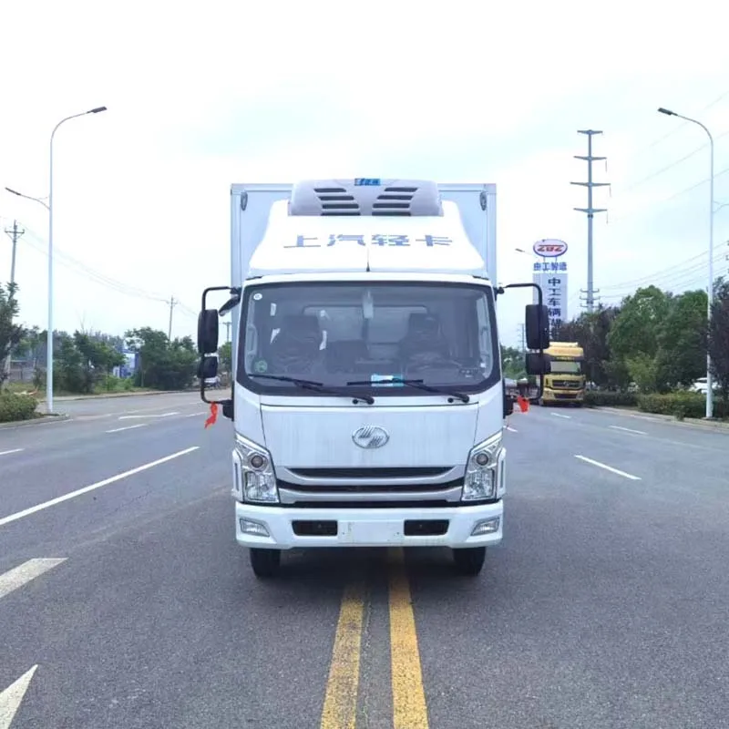 Factory Direct Sale 5 Ton Mini Refrigerator Truck Refeer Van Truck for Frozen Food Transport