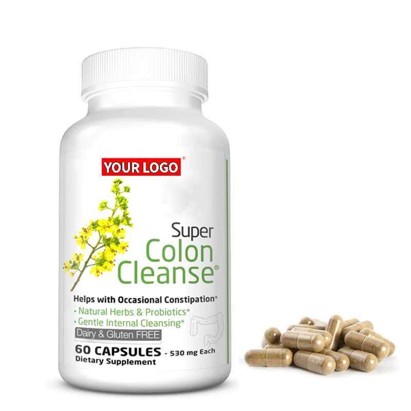 Private Label  Aloe Vera Colon Cleanse Supplement Weight Loss Slimming Capsules