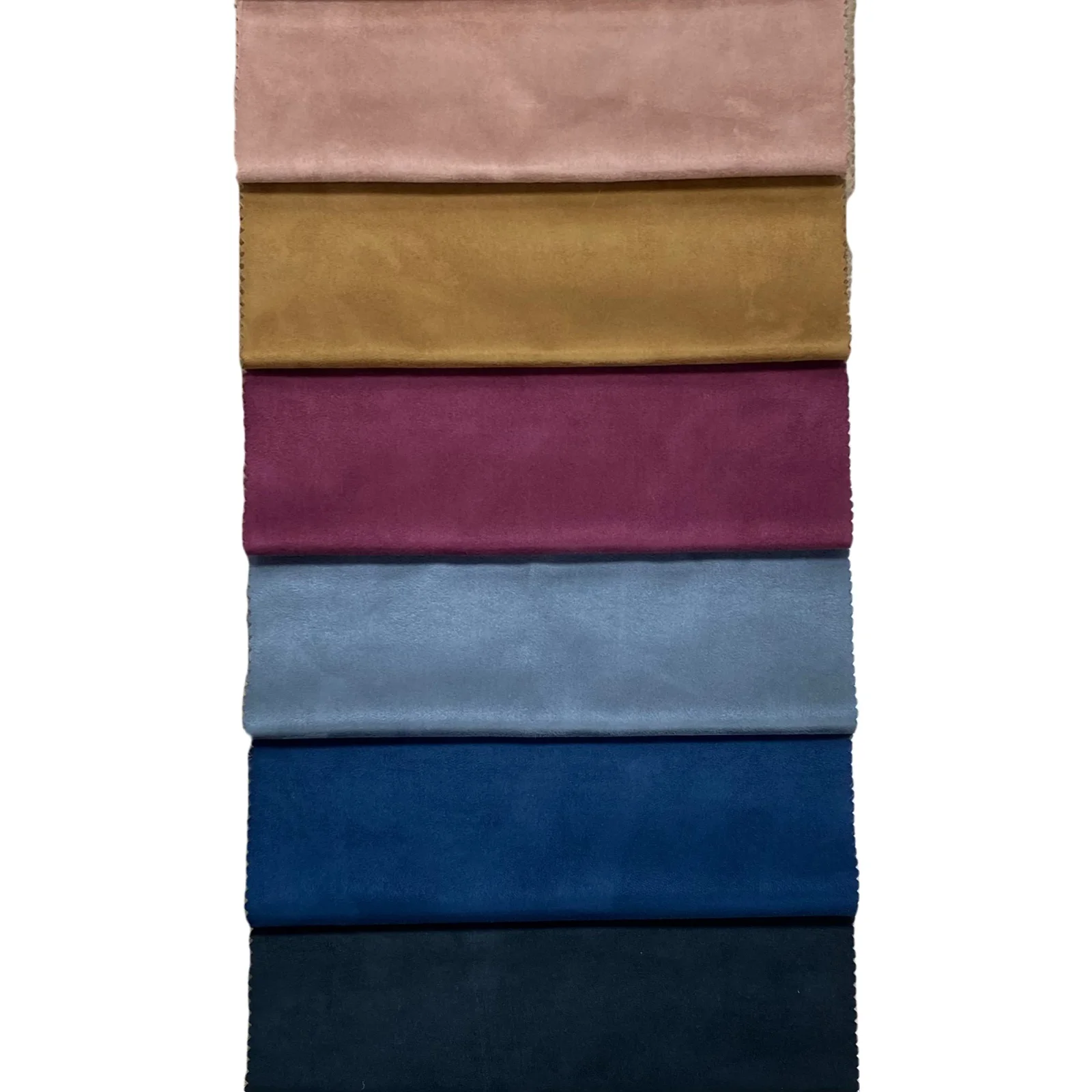 100%polyester suede backing Soft Leather fabric for car seat jacket