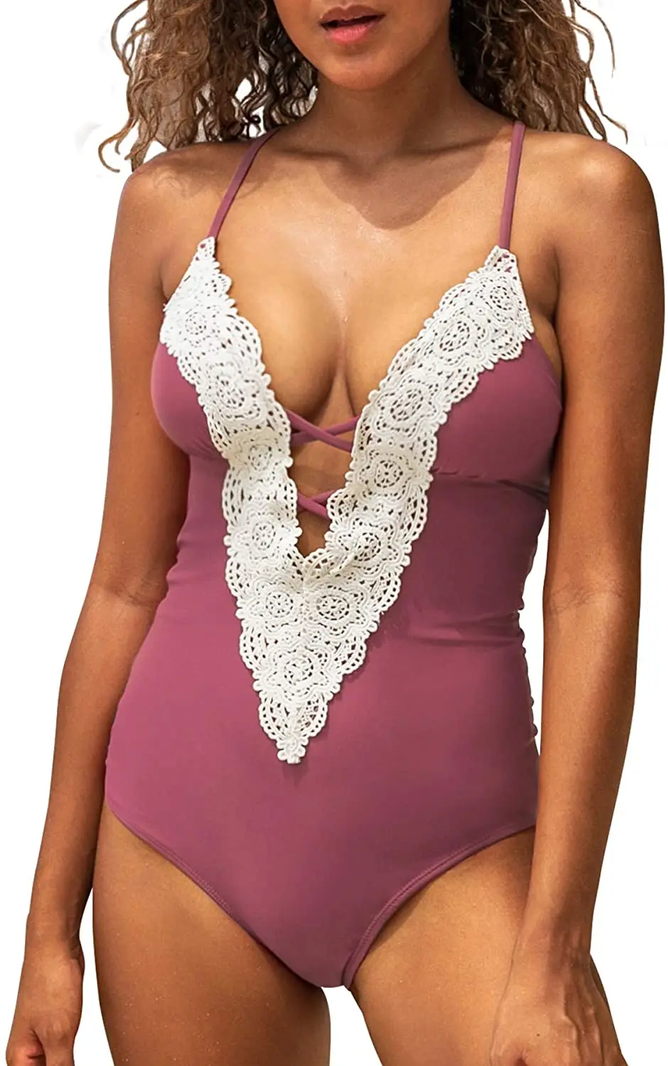 Summer Night Club lace Sexy Swimsuits for Women one piece Sheer Women Bathing Suits