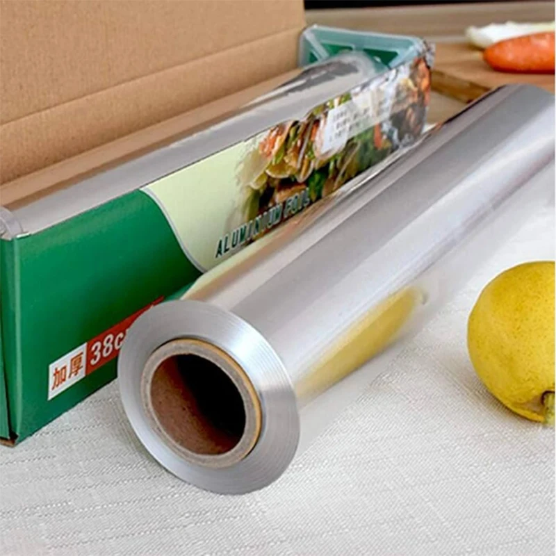 30/45cm Width 15mic 18mic 20mic Food Bbq Aluminum Foil Roll with Factory Price Wholesale