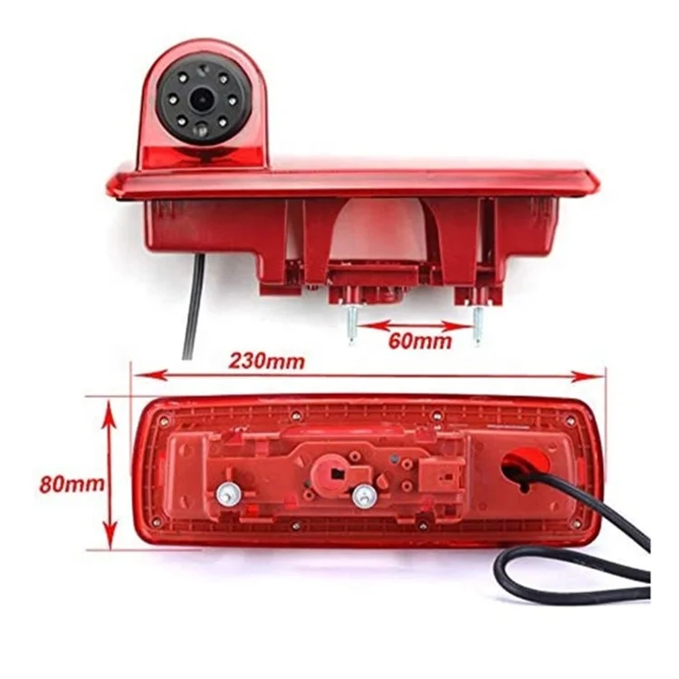 Waterproof IP68 Special Van Rear Reverse Brake Light Camera For Opel Vivaro 2014 Renault Trafic