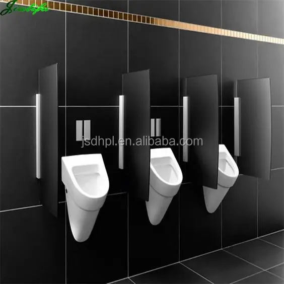 customized compact laminate public toilet partition HPL waterproof and stain resistant phenolic resin boards