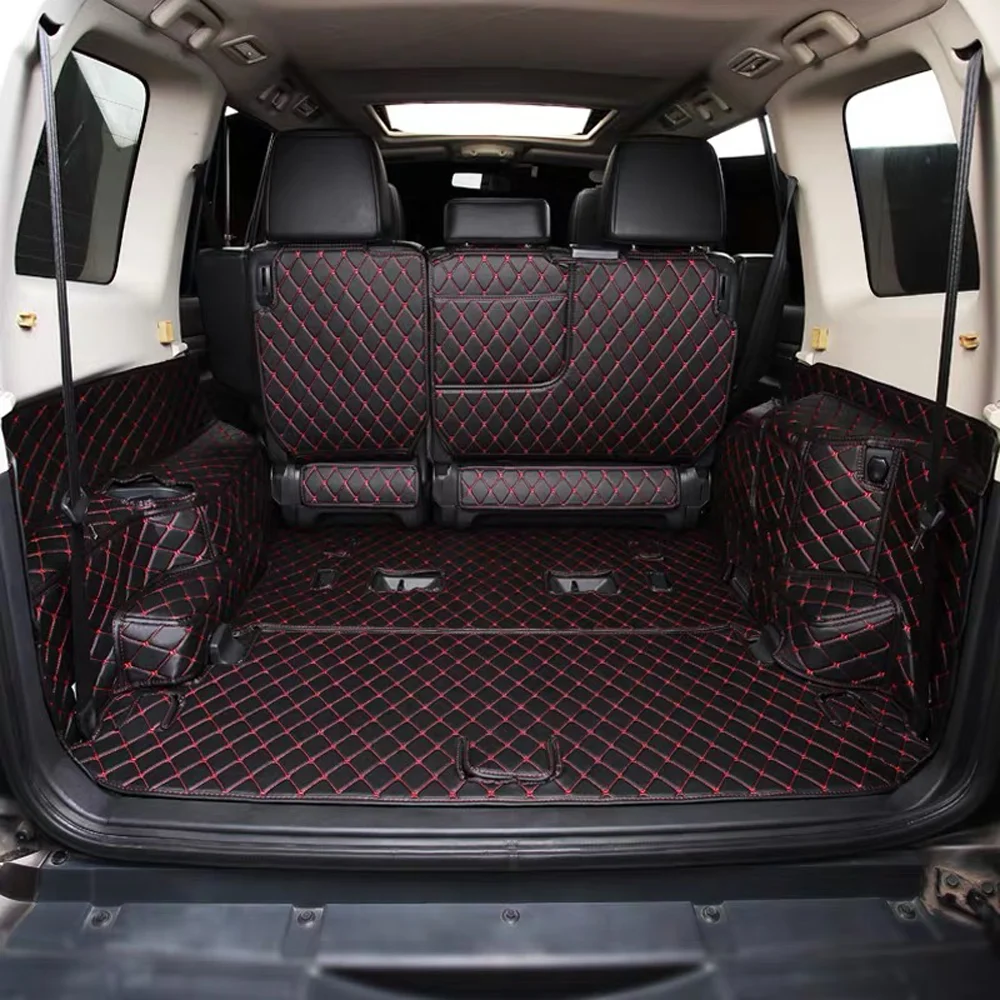 Factory Wholesale Luxury Custom Leather Trunk Mat For Mitsubishi Pajero V73 V93 V97 Car Trunk Floor Carpet