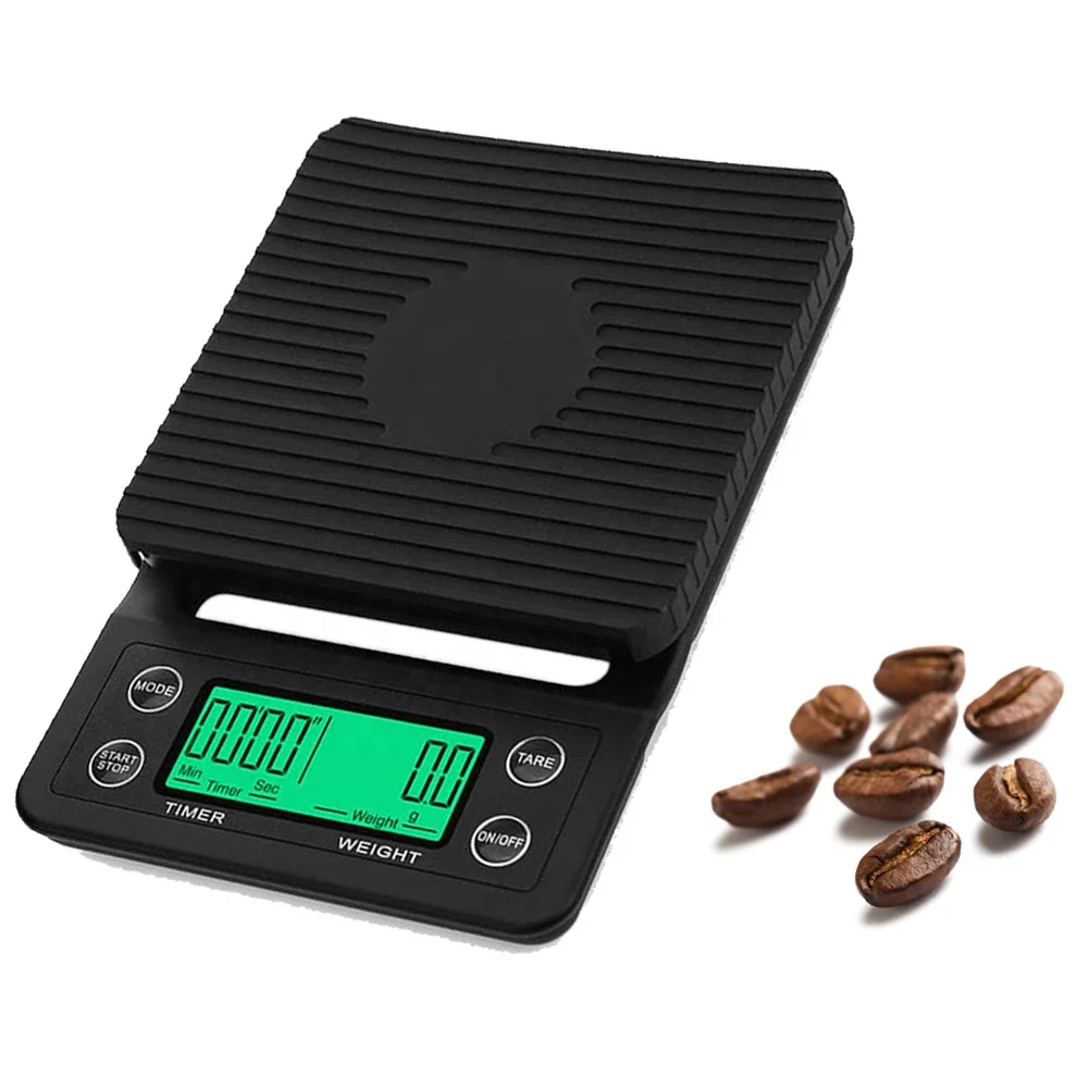 3kg/0.1g  electronic household digital LCD display  kitchen scale coffee timer scale