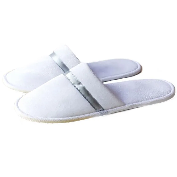 Industry High Quality Soft Luxury Hotel Shoes Slippers Recycling Eva Flip Flop Disposable Hotel Slippers For Hotel Guest