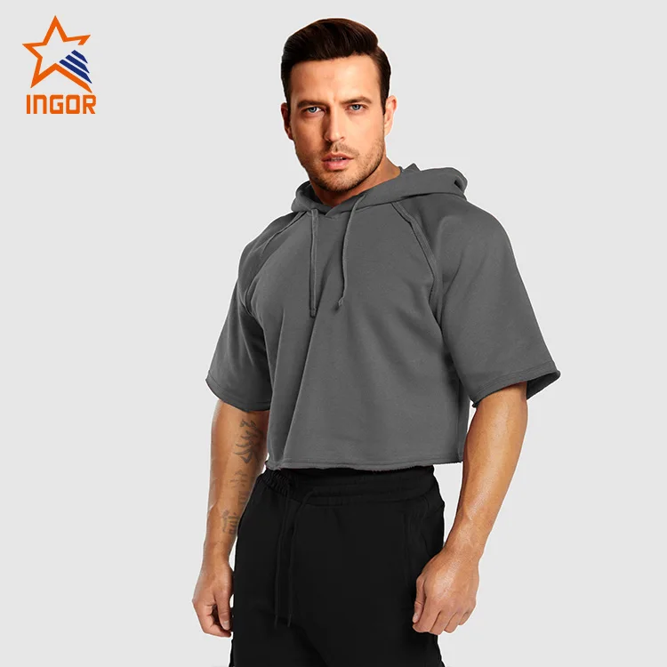 Ingor Luxury Clothes Men Fashion Designer Clothes Men Style Cropped Hoodie