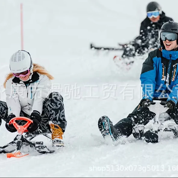 Libao Outdoor Inflatable Sliding Car for European and American Children for Skiing Snowboarding Climbing Sand Plow Adventures