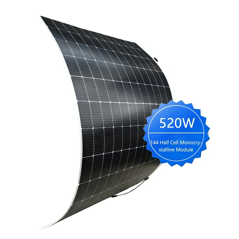 Best Selling Solaraisa Flexible Solar Panel 100W 430W 520W Lightweight  Solar Panel For Solar System