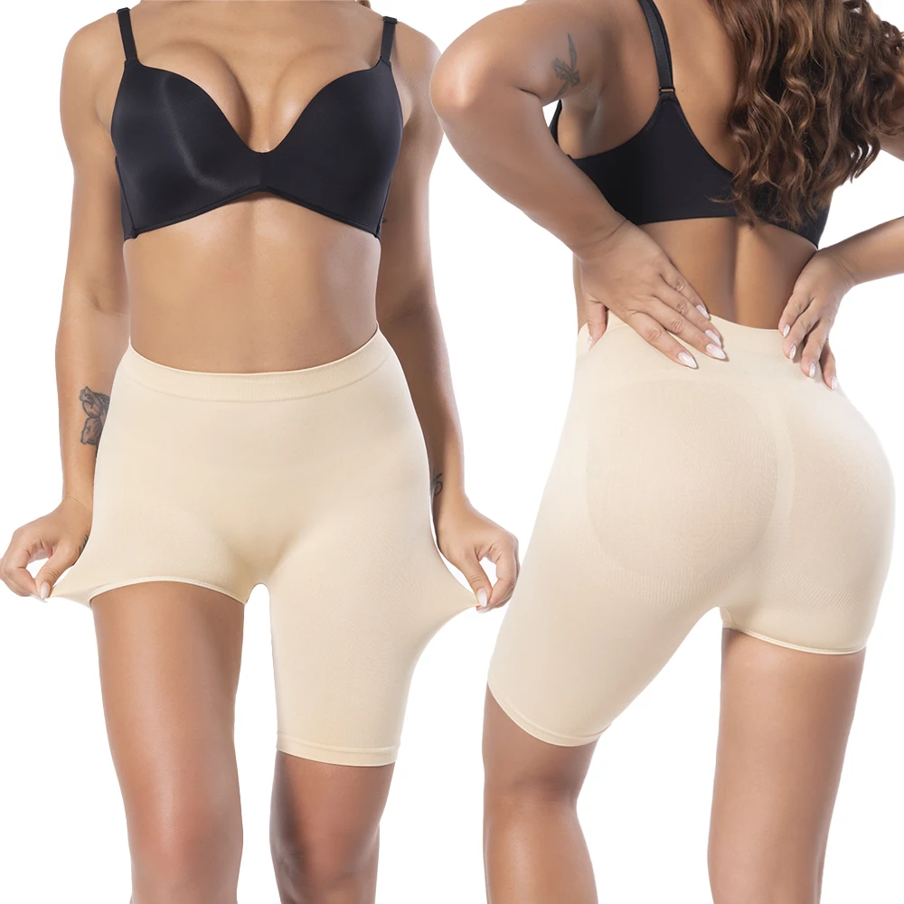 
Split skirt underwear long and short leg solution shorts butt lifter panty pantalones fajas 