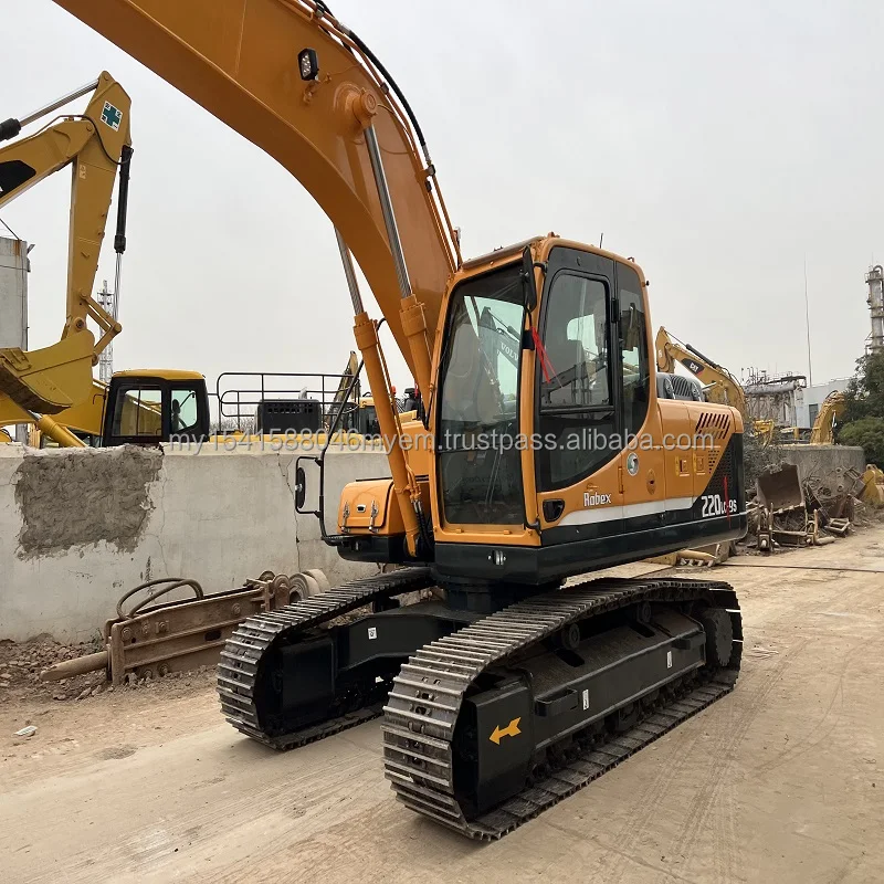 South Korea made Hyundai Robex 220-9s excavator 22ton 220Lc Hyundai excavator price