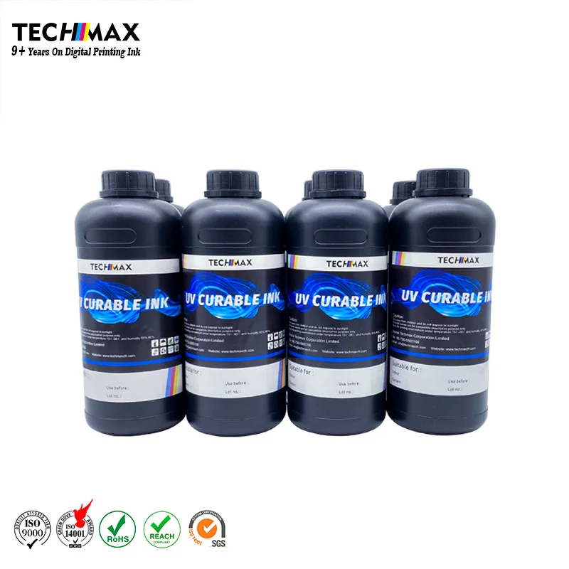 High quality UV curable ink for Epson L805 uv ink printing on hard and soft media neutral uv printing ink