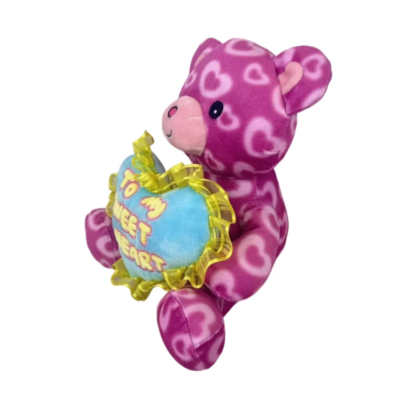 New design valentines teddy bear with heart TO MY SWEET HEART hot items valentines day gift teddy bears wholesale