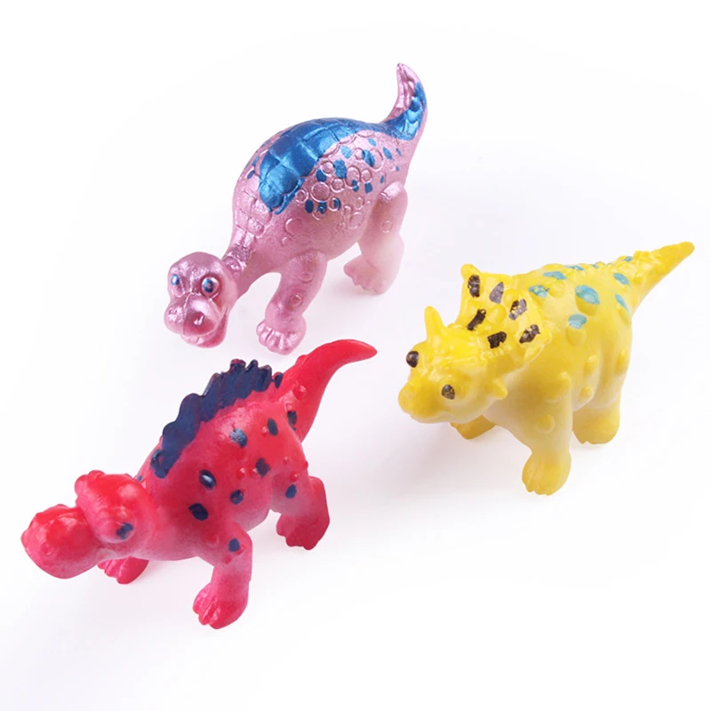 Plastic Small Dinosaur Model Surprise Egg Dinosaur Matching Game Mini Dinosaur Toys For Kids