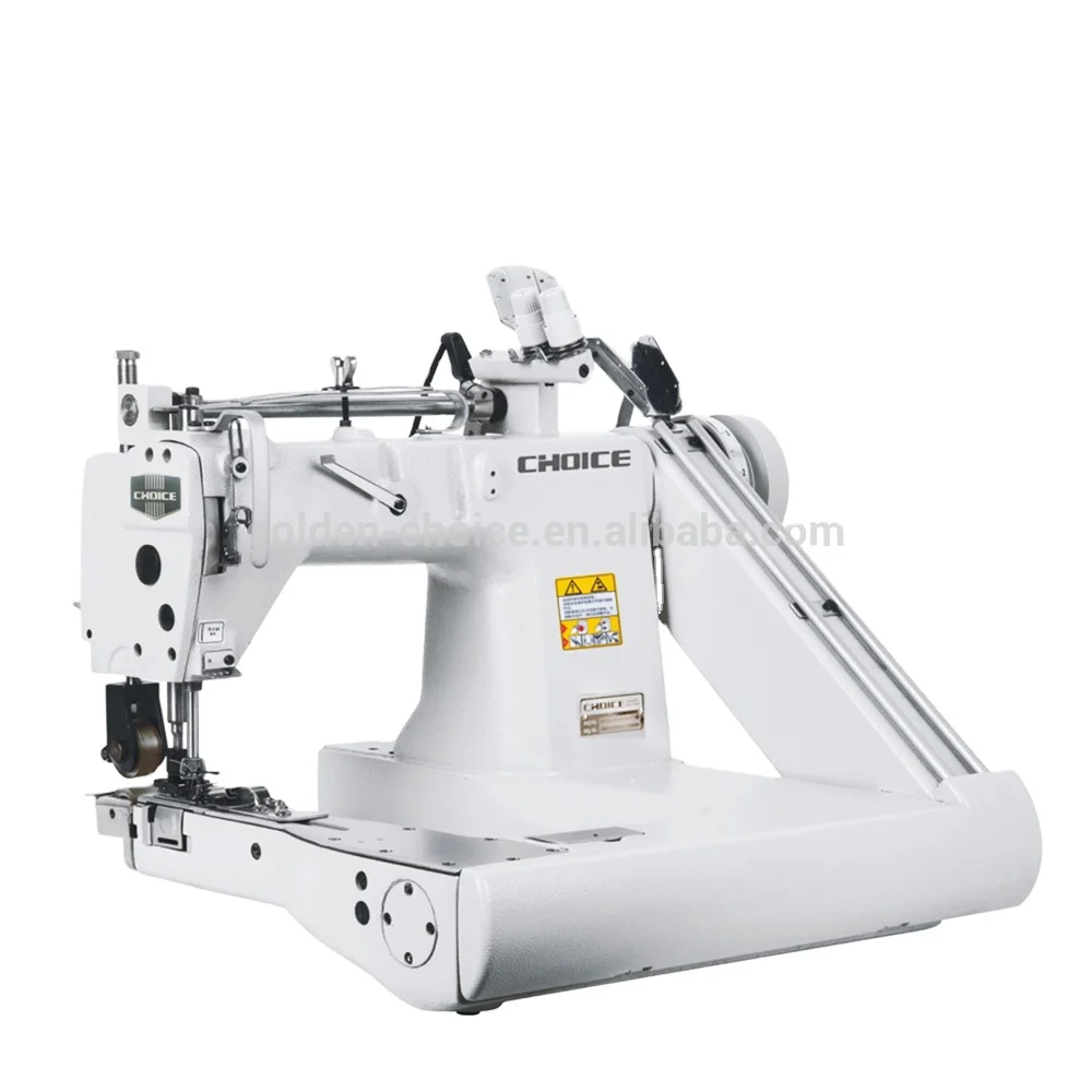 Golden Choice GC927D-PL  Hot Sale Direct Drive Double Needle Feed Off the Arm Chainstitch Industrial Sewing Machine